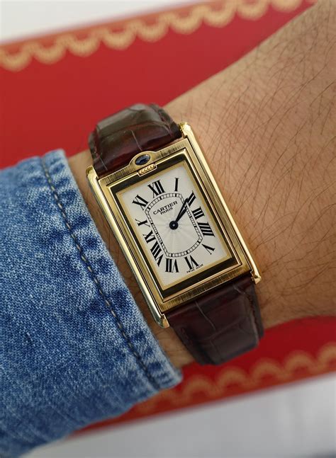 Cartier tank basculante review